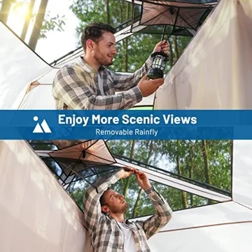 BEYONDHOME 8-Person Waterproof Windproof Camping Tent