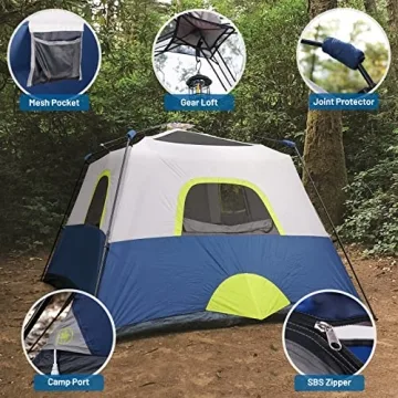 BEYONDHOME 8-Person Waterproof Windproof Camping Tent