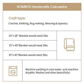 HOMBYS Khaki Chunky Chenille Yarn for Crocheting, Bulky Thick Fluffy Yarn for Knitting,Super Bulky Chunky Yarn for Hand Knitting Blanket, Soft Plush Yarn, 8 Jumbo Pack (27 yds,8 oz Each Skein)