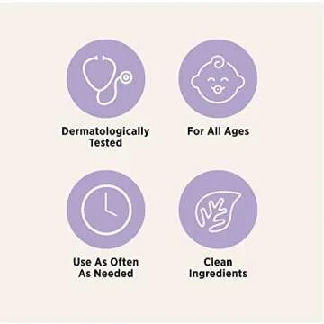 Maty's All Natural Multipurpose Baby Ointment for Diaper Rash, Cradle Cap, Dry Skin, Chapped Lips and More - Petroleum & Fragrance Free - Made with Coconut & Jojoba Oils - 3.75 oz