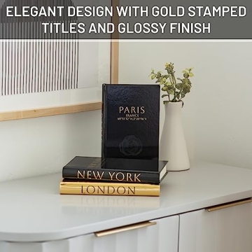Elegant Decorative Books for Home and Fashion Decor