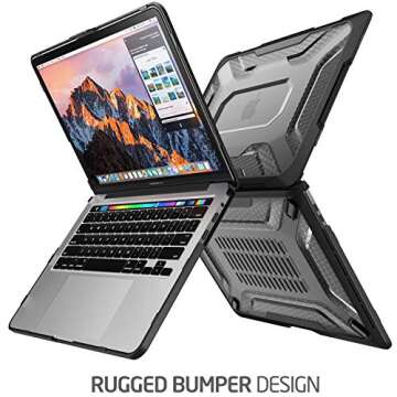Durable SUPCASE Unicorn Beetle Case for MacBook Pro 13"