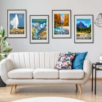 Rob Decker WPA Style Artwork - Worth Protecting National Parks