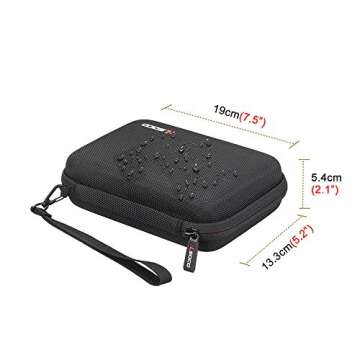 RLSOCO Case for RØDE Wireless Go II/Wireless ME/Wireless GO Wireless Microphone System - Fits for Rode Wireless Go 2 Microphone (Black)