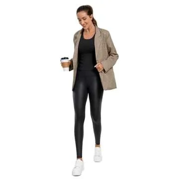 CRZ YOGA Butterluxe Faux Leather Leggings - Ultimate Comfort and Style