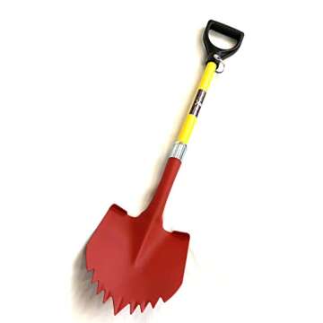 Krazy Beaver Shovel (Textured Red Head/Yellow Handle 45637)