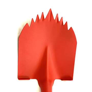 Krazy Beaver Shovel (Textured Red Head/Yellow Handle 45637)