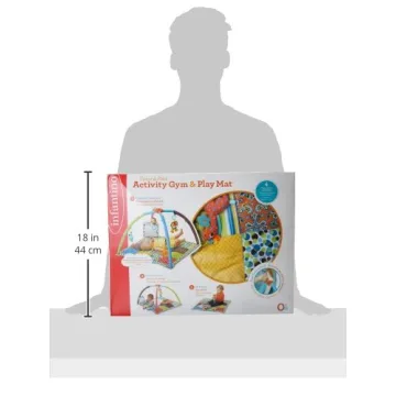 Infantino Twist and Fold Baby Activity Gym for Fun