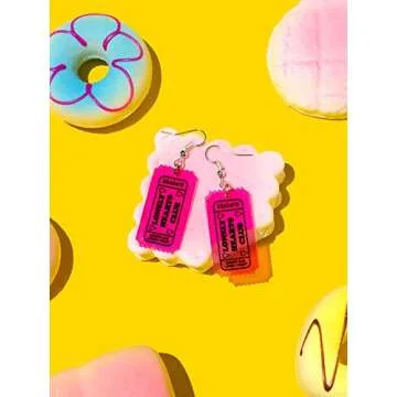 Lonely Hearts Club Pink Earrings for Trendy Teens