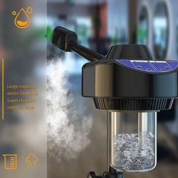 Professional Ionic Facial Steamer for Radiant Skin