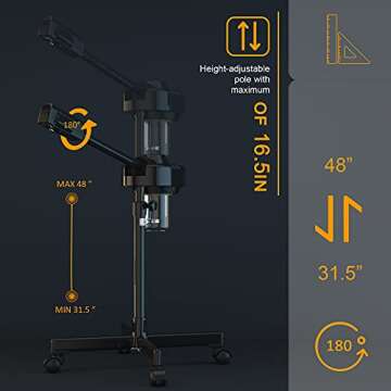 Professional Ionic Facial Steamer for Radiant Skin
