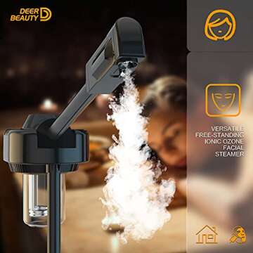 Professional Ionic Facial Steamer for Radiant Skin