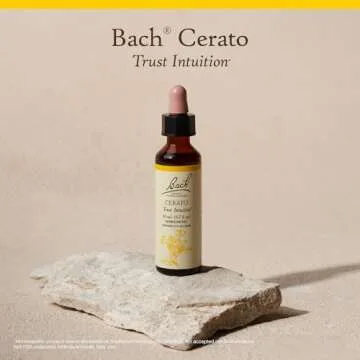 Bach Original Flower Remedies, Cerato - Trust Intuition - Natural Homeopathic Flower Essence for Emotional Balance - Vegan, Gluten Free, Sugar Free - 20mL Dropper