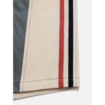 Aelfric Eden Men's 90s Patchwork Sweat Shorts Multi-Pockets Elastic Waist Cargo Short Streetwear Casual Shorts