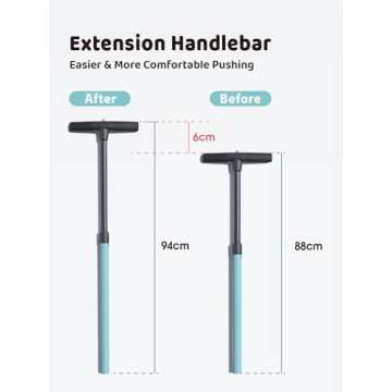 newyoo Toddler Tricycle for 1-3 Year Olds with Safety Features