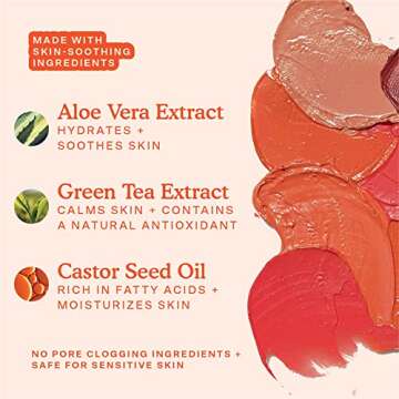 Tower 28 Beauty BeachPlease Cream Blush for Cheeks and Lips - Multi-Purpose Lip and Cheek Tint in Orange Blush - for Sensitive Skin – Color POWER HOUR, Luminous Finish