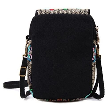Jiyaru Embroidered Crossbody Bag - Fashionable and Lightweight