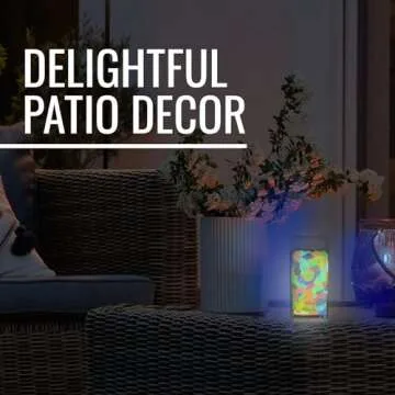 Graham Products 450 Pieces Glow in The Dark Rocks | Indoor & Outdoor Use - Garden, Fish Tank Pebbles, Planter, Walkway Decoration & More | for Kids Aged 6 & Up | Powered by Sunlight - Multi-Colored