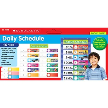 Daily Schedule Pocket Chart System for Kids and Teachers