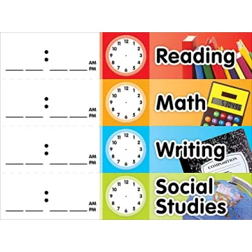 Daily Schedule Pocket Chart System for Kids and Teachers