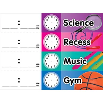 Daily Schedule Pocket Chart System for Kids and Teachers