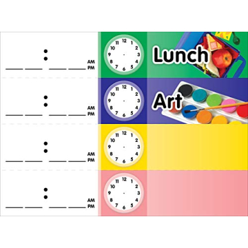 Daily Schedule Pocket Chart System for Kids and Teachers