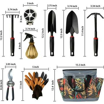 Chic Garden Tool Set for Gardening Enthusiasts