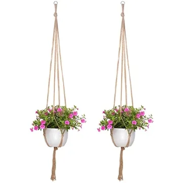 EBOOT Macrame Plant Hanger Set - Stylish & Durable