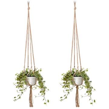 EBOOT Macrame Plant Hanger Set - Stylish & Durable