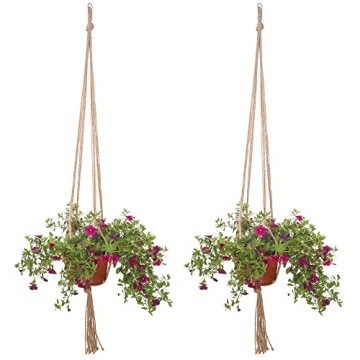 EBOOT Macrame Plant Hanger Set - Stylish & Durable
