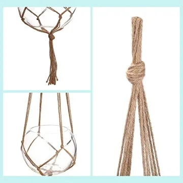 EBOOT Macrame Plant Hanger Set - Stylish & Durable