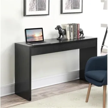 48" Black Northfield Console Table Modern Stylish Sofa Table