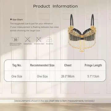 Winnrchan Women Glitter Belly Dance Crop Tops Beaded Sequined Bra Tank Top Bikini Costume Rave Cabaret Party Gold One Size