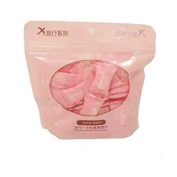 HONBAY 50 Pcs Magic Compressed Travel Towel Disposable Compressed Cotton Washcloth