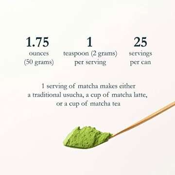 Naoki Matcha Organic Ceremonial First Spring Blend | Authentic Japanese Matcha Green Tea Powder