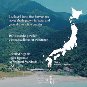 Naoki Matcha Organic Ceremonial Green Tea from Kagoshima
