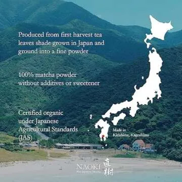 Naoki Matcha Organic Ceremonial Green Tea from Kagoshima