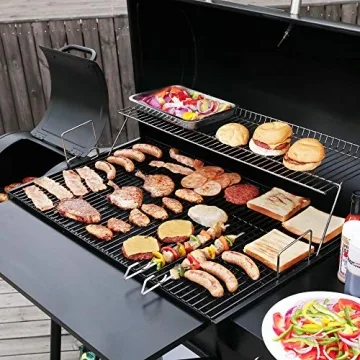 Royal Gourmet CC2036F Charcoal Grill with Offset Smoker