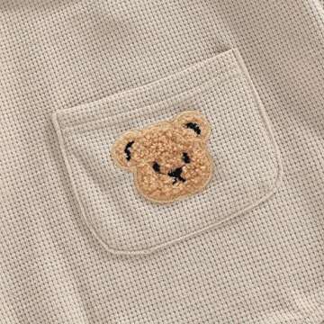 Cute Baby Sweatshirt Romper for Winter Comfort