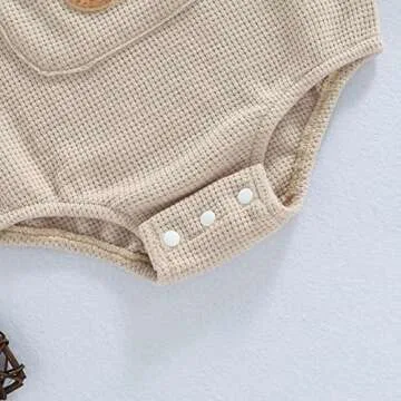 Cute Baby Sweatshirt Romper for Winter Comfort