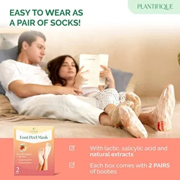 PLANTIFIQUE Foot Peeling Mask for Soft Feet