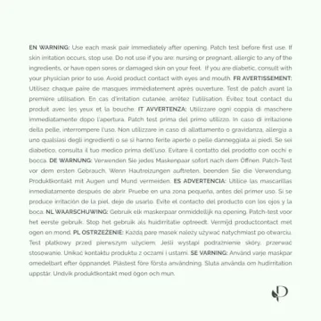 PLANTIFIQUE Foot Peeling Mask for Soft Feet