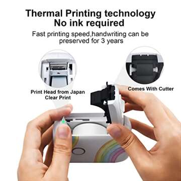 MARKLIFE Mini Portable Bluetooth Label Maker for Retail