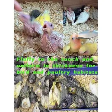 YU YAO Aspen Bedding Snake Bedding Parrot Bedding,Chicken Bedding Bedding for Parrots,Chickens,Hedgehogs,Rabbits,Guinea Pigs Bedding，Reptile Bedding，Low-Dust Critter Bedding