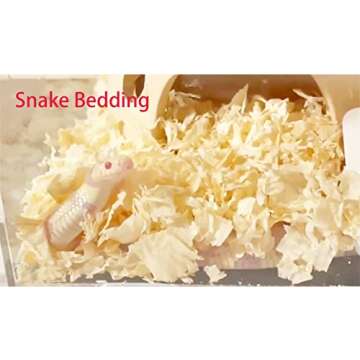 YU YAO Aspen Bedding Snake Bedding Parrot Bedding,Chicken Bedding Bedding for Parrots,Chickens,Hedgehogs,Rabbits,Guinea Pigs Bedding，Reptile Bedding，Low-Dust Critter Bedding