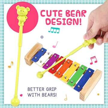 Educational Xylophone for Toddlers - Musical Toy Set