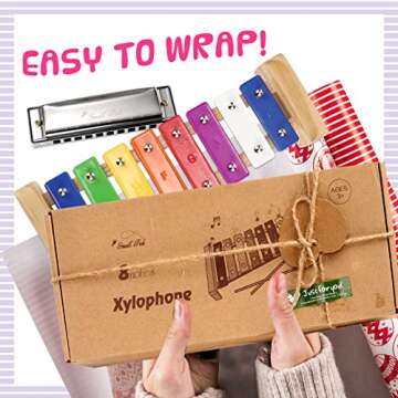 Educational Xylophone for Toddlers - Musical Toy Set