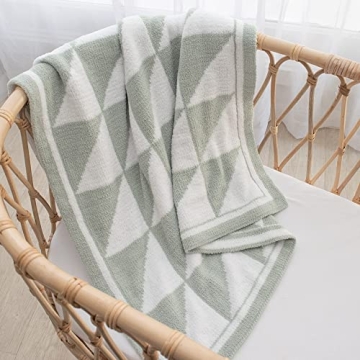 Ultra Soft Living Textiles Baby Blanket for Cozy Comfort