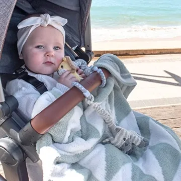 Ultra Soft Living Textiles Baby Blanket for Cozy Comfort