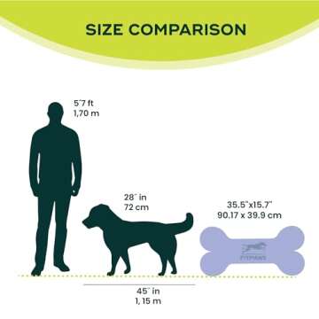 FitPAWS® K9FITbone® Giant - Turquoise Dog Balance Platform & Exercise Equipment